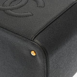 CHANEL シャネル バニティバッグ 2WAY ブラック レディース キャビアスキン バニティバッグ ABランク 中古 銀蔵