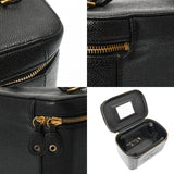 CHANEL シャネル バニティバッグ 2WAY ブラック レディース キャビアスキン バニティバッグ ABランク 中古 銀蔵