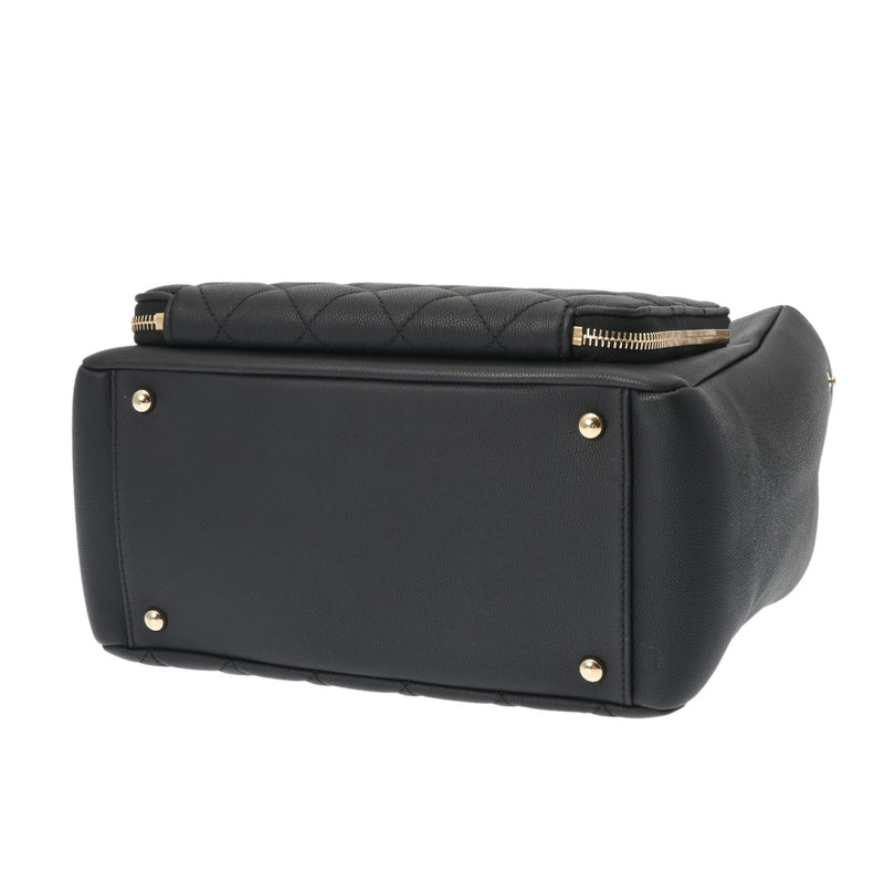 シャネル ビジネス アフィニティ 2WAYトート 42976 ブラック