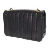 CHANEL シャネル マドモアゼル チェーンショルダー ブラック レディース ラムスキン ショルダーバッグ Bランク 中古 銀蔵