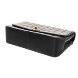 CHANEL シャネル マドモアゼル チェーンショルダー ブラック レディース ラムスキン ショルダーバッグ Bランク 中古 銀蔵