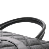 CHANEL シャネル 復刻トート ブラック A01804 レディース キャビアスキン トートバッグ ABランク 中古 銀蔵
