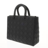 CHRISTIAN DIOR クリスチャンディオール レディディオール ラージ ブラック M0566SLOI_M989 レディース ウルトラマットカーフ ハンドバッグ Aランク 中古 銀蔵