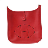 HERMES エルメス エブリン エヴリン3 PM ルージュカザック □P刻印(2012年頃) ユニセックス ヴォーエプソン ショルダーバッグ ABランク 中古 銀蔵