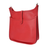 HERMES エルメス エブリン エヴリン3 PM ルージュカザック □P刻印(2012年頃) ユニセックス ヴォーエプソン ショルダーバッグ ABランク 中古 銀蔵