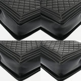 CHANEL シャネル ボーイシャネル チェーンショルダー ラージ ブラック レディース カーフ ショルダーバッグ Aランク 中古 銀蔵