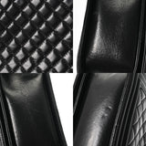 CHANEL シャネル ボーイシャネル チェーンショルダー ラージ ブラック レディース カーフ ショルダーバッグ Aランク 中古 銀蔵