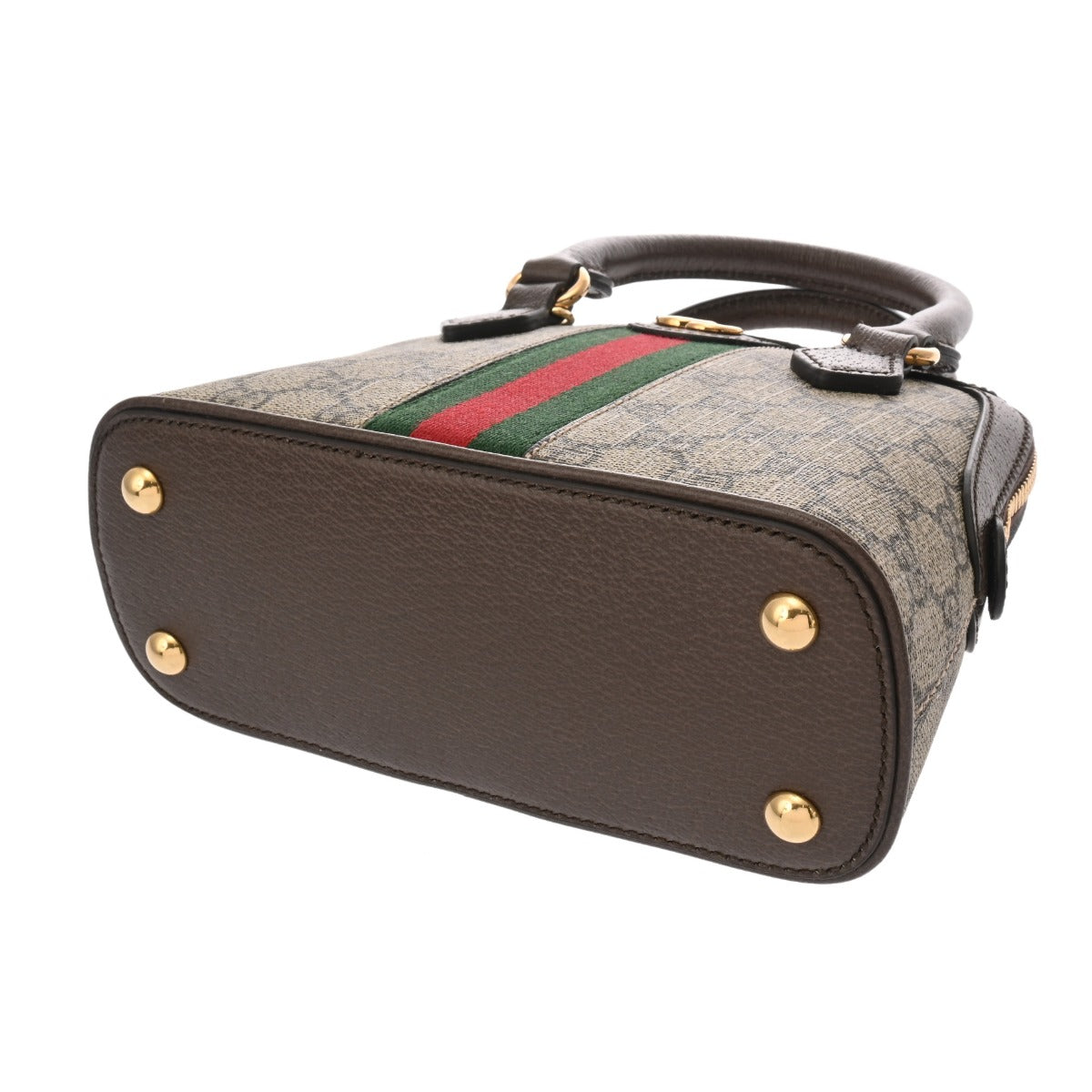 グッチ ミニトップハンドル バッグ ベージュ レディース GG