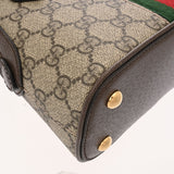 GUCCI グッチ ミニトップハンドル バッグ  ベージュ 772216 レディース GGスプリームキャンバス レザー ハンドバッグ Aランク 中古 銀蔵