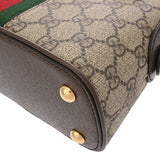 GUCCI グッチ ミニトップハンドル バッグ  ベージュ 772216 レディース GGスプリームキャンバス レザー ハンドバッグ Aランク 中古 銀蔵