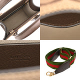 GUCCI グッチ ミニ トートバッグ ジャンボGG 2WAY ベージュ ブラウン 699406 レディース GGキャンバス レザー ハンドバッグ Aランク 中古 銀蔵