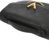LOUIS VUITTON ルイヴィトン ヴェリー メッセンジャー 2WAY ノワール M53382 レディース レザー ハンドバッグ Aランク 中古 銀蔵
