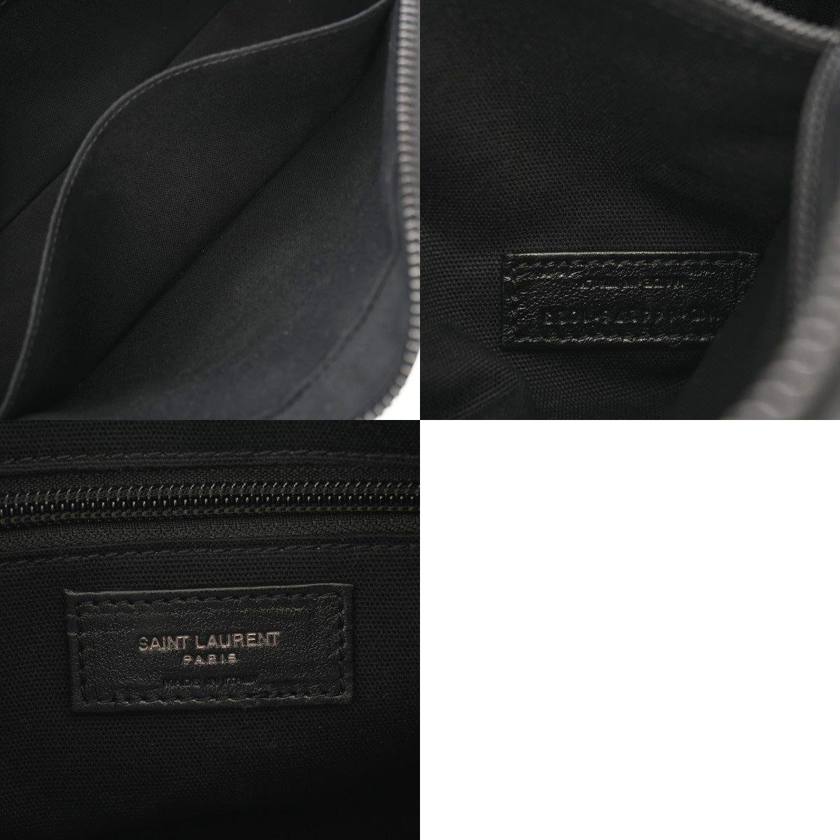 サンローラン キャンプ カメラバッグ ブラック レディース レザー