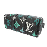 LOUIS VUITTON ルイヴィトン モノグラムエクリプス キーポル バンドリエール 25 LVグラフィティヴェール 黒 M21399 メンズ モノグラムキャンバス ハンドバッグ Aランク 中古 銀蔵