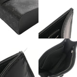 LOUIS VUITTON ルイヴィトン モノグラムエクリプス サックプラ ブラック M46452 メンズ モノグラムキャンバス ハンドバッグ Aランク 中古 銀蔵