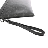 LOUIS VUITTON ルイヴィトン モノグラムエクリプス ポシェット トゥ ゴー ブラック M81569 メンズ モノグラムキャンバス セカンドバッグ Aランク 中古 銀蔵