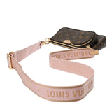 LOUIS VUITTON ルイヴィトン モノグラム ミュルティ ポシェットアクセソワール ローズクレール M44840 レディース モノグラムキャンバス ショルダーバッグ Aランク 中古 銀蔵