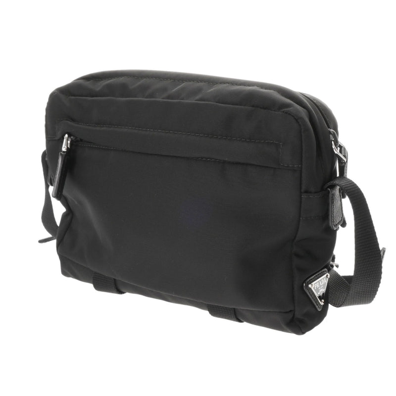 PRADA プラダ ショルダーバッグ ブラック 2VH043 メンズ ナイロン ショルダーバッグ Aランク 中古 銀蔵