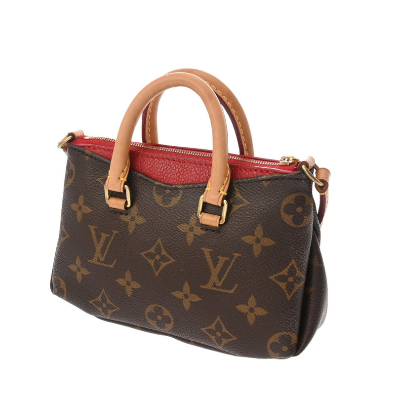 LOUIS VUITTON ルイヴィトン モノグラム モノグラム ナノパラス スリーズ M61254 レディース モノグラムキャンバス ショルダーバッグ ABランク 中古 銀蔵
