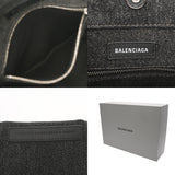 BALENCIAGA バレンシアガ エブリデイ XS 2WAY ブラック 672793 レディース デニム レザー ハンドバッグ Aランク 中古 銀蔵