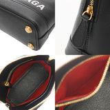BALENCIAGA バレンシアガ ヴィル トップハンドル XXS ブラック 525050 レディース レザー ハンドバッグ Aランク 中古 銀蔵