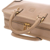 LOEWE ロエベ アマソナ 23 ホワイト レディース カーフ ハンドバッグ Bランク 中古 銀蔵