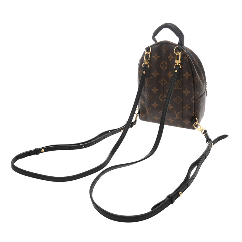 LOUIS VUITTON ルイヴィトン モノグラム パームスプリングス バックパック MINI 新型 ブラウン M44873 レディース モノグラムキャンバス リュック・デイパック Aランク 中古 銀蔵