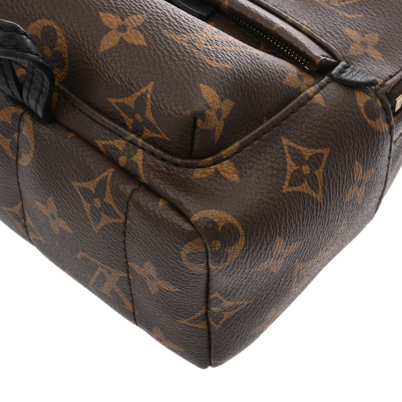 LOUIS VUITTON ルイヴィトン モノグラム パームスプリングス バックパック MINI 新型 ブラウン M44873 レディース モノグラムキャンバス リュック・デイパック Aランク 中古 銀蔵