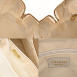 CHANEL シャネル マトラッセ PTT プチタイムレストート ホワイト A18004 レディース キャビアスキン ハンドバッグ ABランク 中古 銀蔵