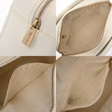 CHANEL シャネル マトラッセ PTT プチタイムレストート ホワイト A18004 レディース キャビアスキン ハンドバッグ ABランク 中古 銀蔵