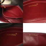 CHANEL シャネル マトラッセ ダイアナ 25cm チェーンショルダー ブラック A01165 レディース ラムスキン ショルダーバッグ ABランク 中古 銀蔵