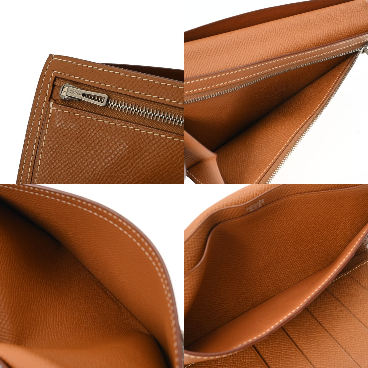 エルメス(HERMES) ベアンスフレ 二つ折り長財布 R刻印 ヴォー
