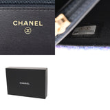 CHANEL シャネル シャネル19 チェーンショルダーバッグ パープル/ブルー レディース キルティング/カーフ ショルダーバッグ ABランク 中古 銀蔵