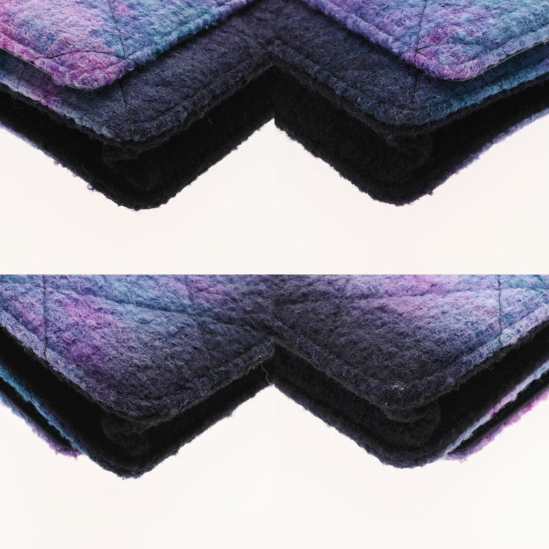 CHANEL シャネル シャネル19 チェーンショルダーバッグ パープル/ブルー レディース キルティング/カーフ ショルダーバッグ ABランク 中古 銀蔵