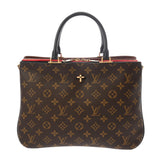 LOUIS VUITTON ルイヴィトン モノグラム ミルフィーユ 2WAY ブラウン M44254 レディース モノグラムキャンバス ハンドバッグ Aランク 中古 銀蔵