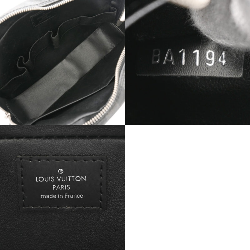 LOUIS VUITTON ルイヴィトン ダミエグラフィット トゥルーストワレ GM ブラック N47521 メンズ ダミエキャンバス ポーチ Aランク 中古 銀蔵