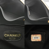 CHANEL シャネル チェーンショルダーバッグ ブラック レディース キャビアスキン ショルダーバッグ Aランク 中古 銀蔵