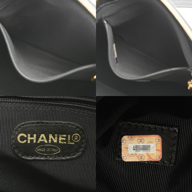 CHANEL シャネル チェーンショルダーバッグ ブラック レディース キャビアスキン ショルダーバッグ Aランク 中古 銀蔵