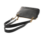 CHANEL シャネル チェーンショルダーバッグ ブラック レディース キャビアスキン ショルダーバッグ Aランク 中古 銀蔵