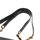 CHANEL シャネル チェーンショルダーバッグ ブラック レディース キャビアスキン ショルダーバッグ Aランク 中古 銀蔵