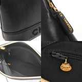 CHANEL シャネル チェーンショルダーバッグ ブラック レディース キャビアスキン ショルダーバッグ Aランク 中古 銀蔵
