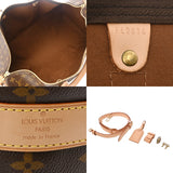 LOUIS VUITTON ルイヴィトン モノグラム キーポル バンドリエール 55 ブラウン M41414 ユニセックス モノグラムキャンバス ボストンバッグ ABランク 中古 銀蔵