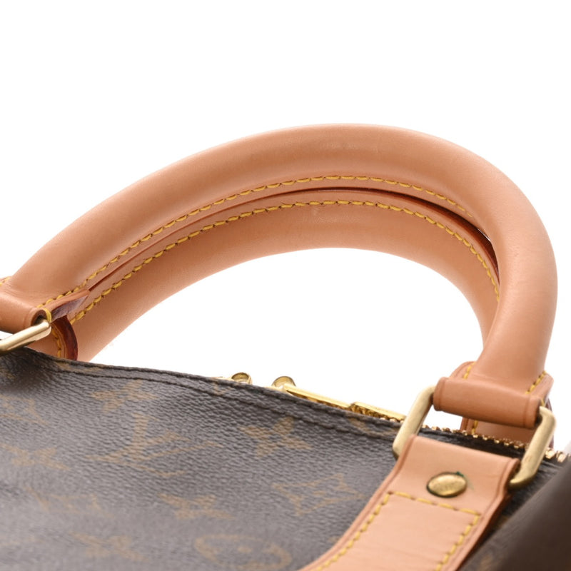 LOUIS VUITTON ルイヴィトン モノグラム キーポル バンドリエール 55 ブラウン M41414 ユニセックス モノグラムキャンバス ボストンバッグ ABランク 中古 銀蔵