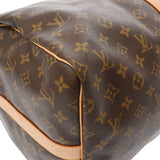 LOUIS VUITTON ルイヴィトン モノグラム キーポル バンドリエール 55 ブラウン M41414 ユニセックス モノグラムキャンバス ボストンバッグ ABランク 中古 銀蔵