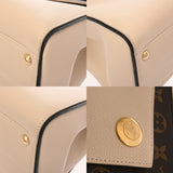 LOUIS VUITTON ルイヴィトン モノグラム ドゥブル V クレーム M54438 レディース モノグラムキャンバス ハンドバッグ ABランク 中古 銀蔵
