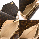 LOUIS VUITTON ルイヴィトン モノグラム ドゥブル V クレーム M54438 レディース モノグラムキャンバス ハンドバッグ ABランク 中古 銀蔵