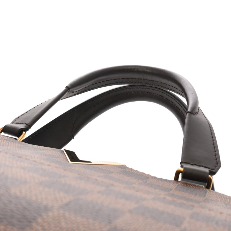 LOUIS VUITTON ルイヴィトン ダミエ ケンジントン ボーリング 2WAY ブラウン N41505 レディース ダミエキャンバス ハンドバッグ Aランク 中古 銀蔵