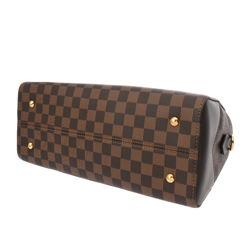 LOUIS VUITTON ルイヴィトン ダミエ ケンジントン ボーリング 2WAY ブラウン N41505 レディース ダミエキャンバス ハンドバッグ Aランク 中古 銀蔵