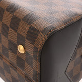 LOUIS VUITTON ルイヴィトン ダミエ ケンジントン ボーリング 2WAY ブラウン N41505 レディース ダミエキャンバス ハンドバッグ Aランク 中古 銀蔵