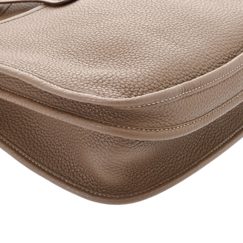 HERMES エルメス エブリン エヴリン3 PM エトゥープ □R刻印(2014年頃) ユニセックス トリヨンクレマンス ショルダーバッグ Aランク 中古 銀蔵